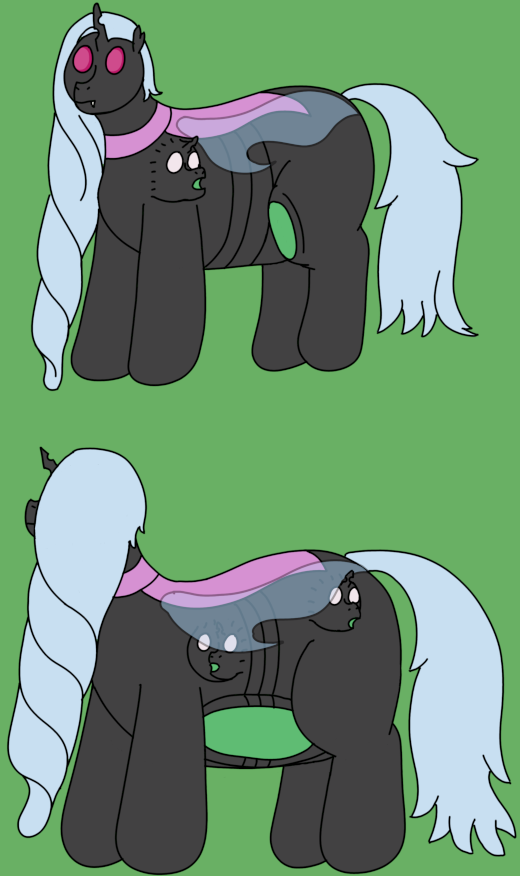 A double-sided reference of a False Archon.