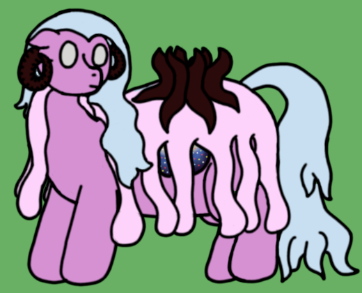 A Perditioner glancing over its shoulder.